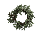 Wreath Eucalyptus Wood Berry 55cm - Christmas Decorations Brisbane