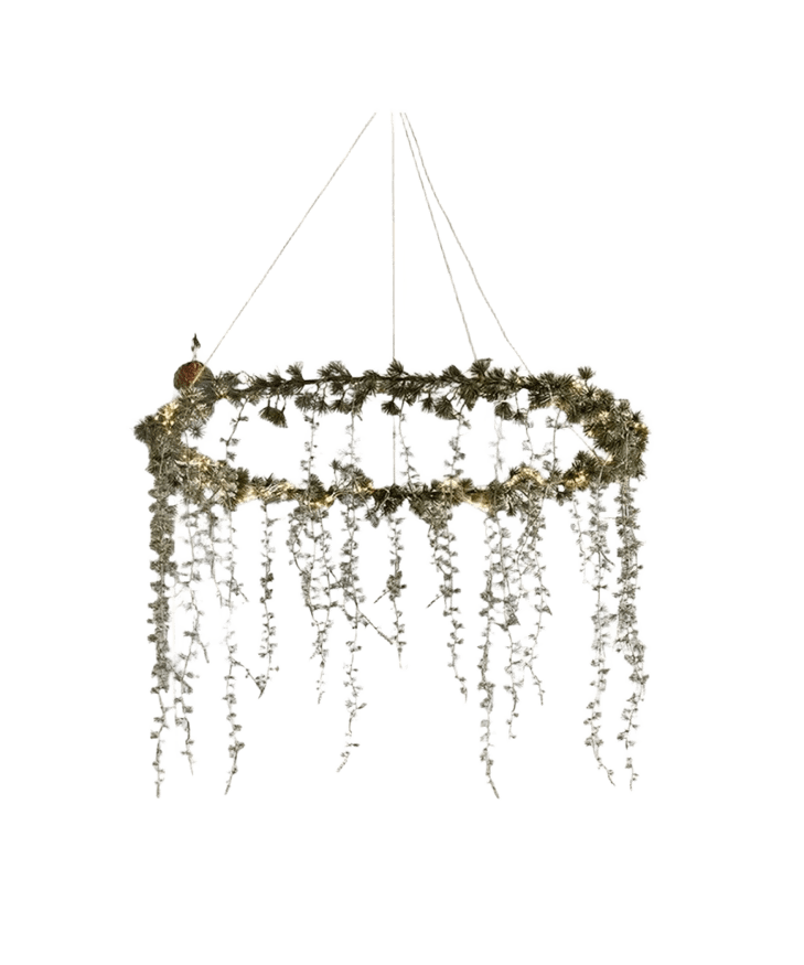 Greenery Hanging Centrepiece 60cm - Christmas Decorations Brisbane