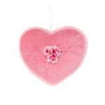 Heart Macaron Pink 14cm - Christmas Decorations Brisbane