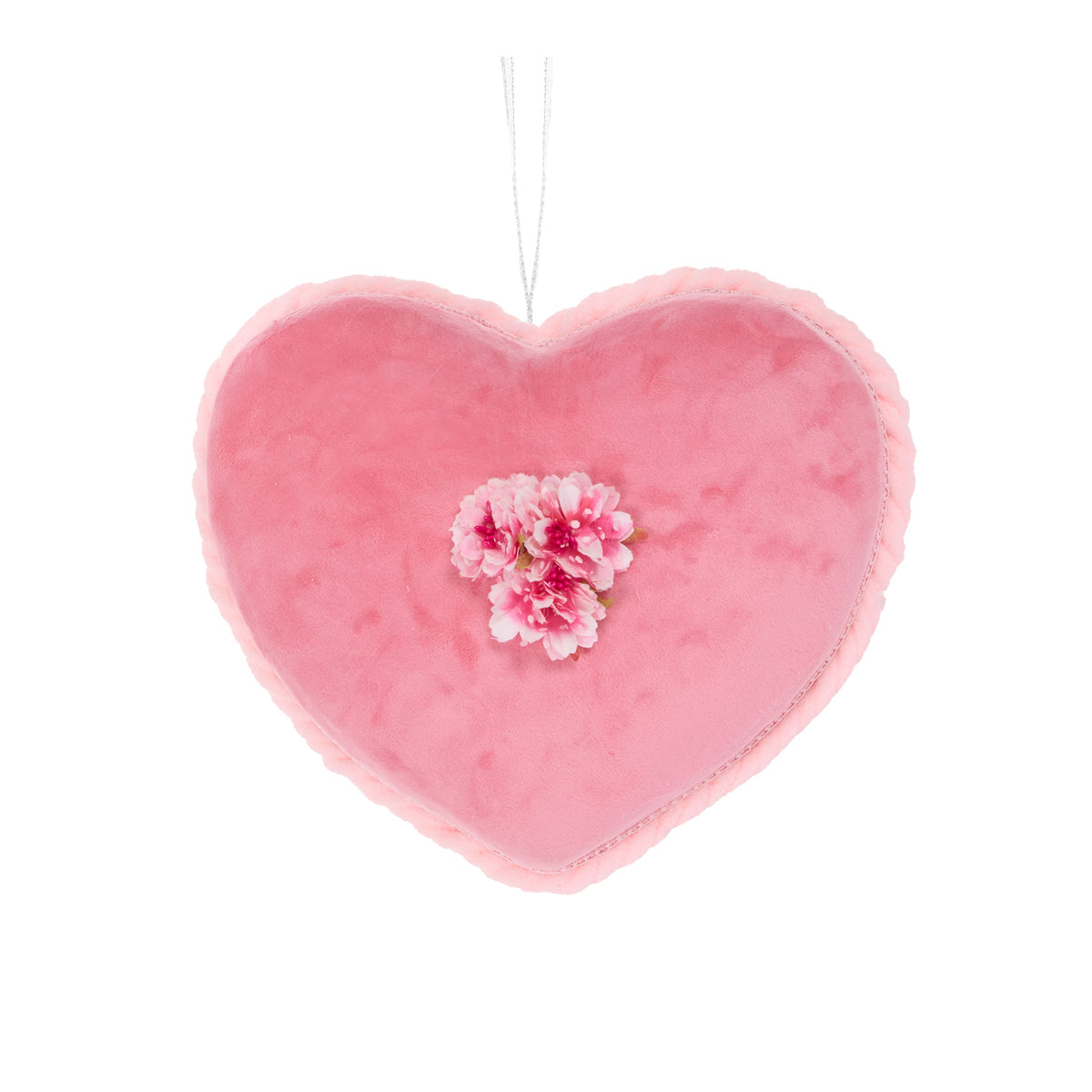 Heart Macaron Pink 14cm - Christmas Decorations Brisbane