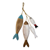 Fish School Wood 30cm - Christmas Decorations Brisbane