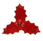 Flower Holly Clip Red 27cm