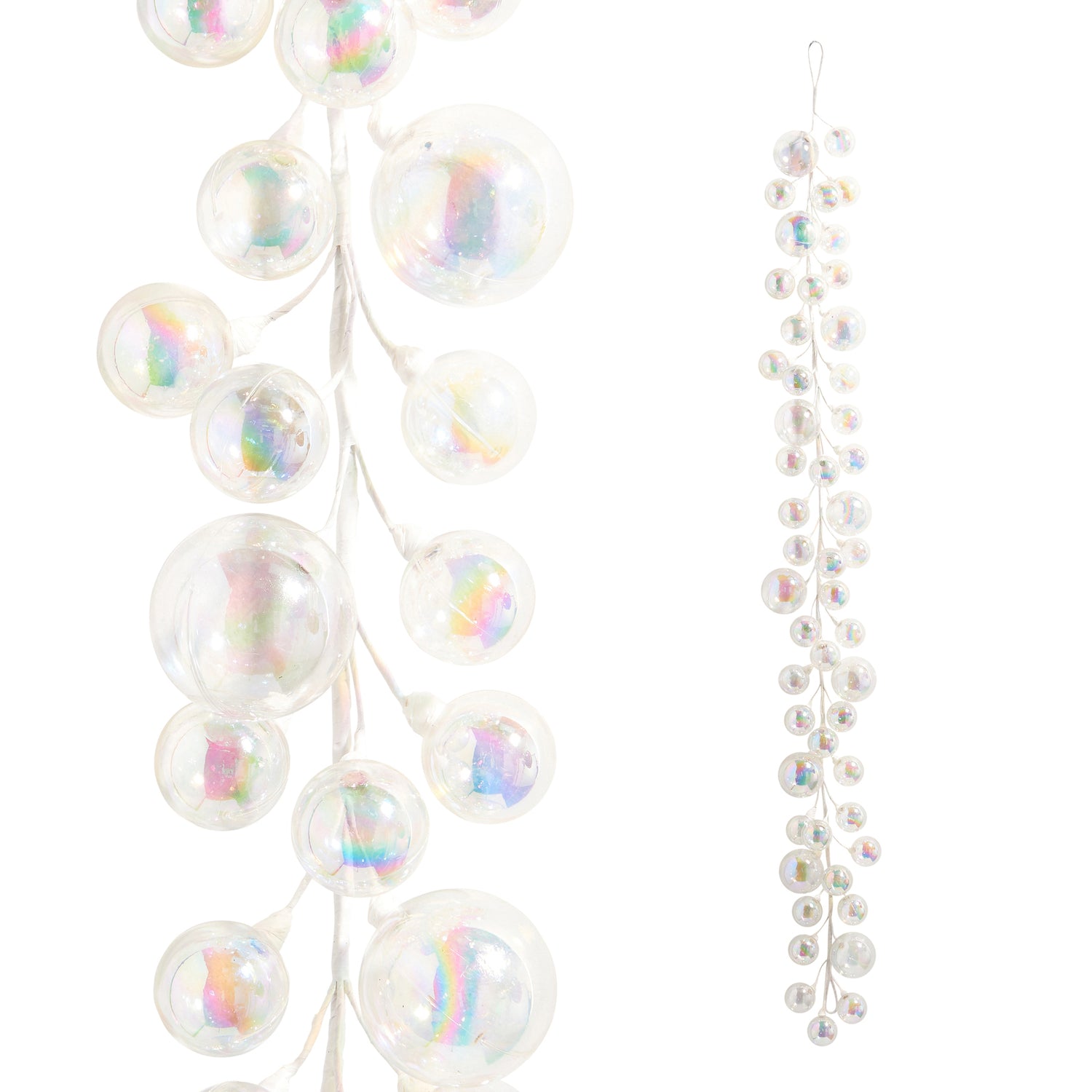 Garland Iridescent Ball 1.2m