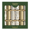 Christmas Crackers with assorted patterns in a gold and white colour scheme