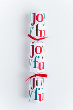 Crackers Joyful 12 pack - Christmas Decorations Brisbane