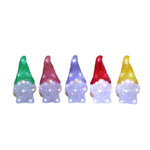 Gnomes Led Multi Colour 18cm - Christmas Decorations Brisbane