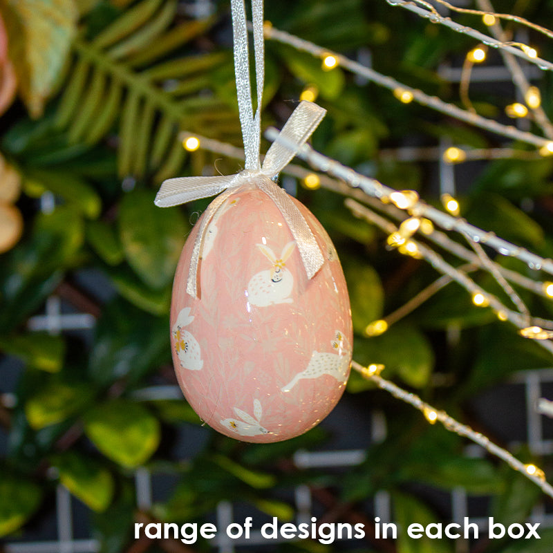 Easter Egg Gift Box Pink - Christmas Decorations Brisbane