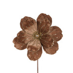 Magnolia velour taupe flower