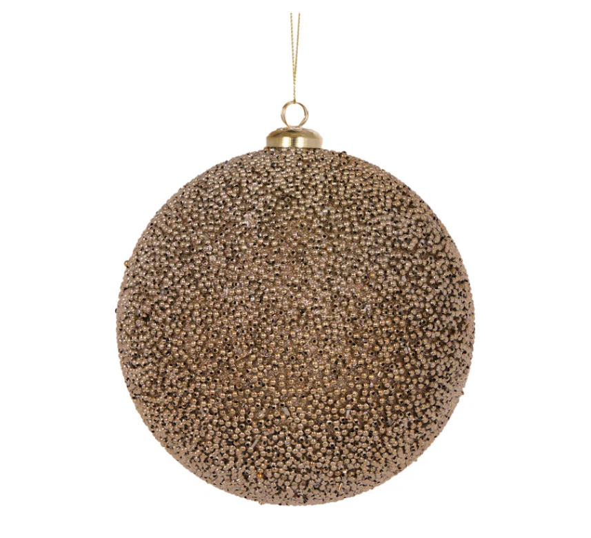 Champagne caviar bauble