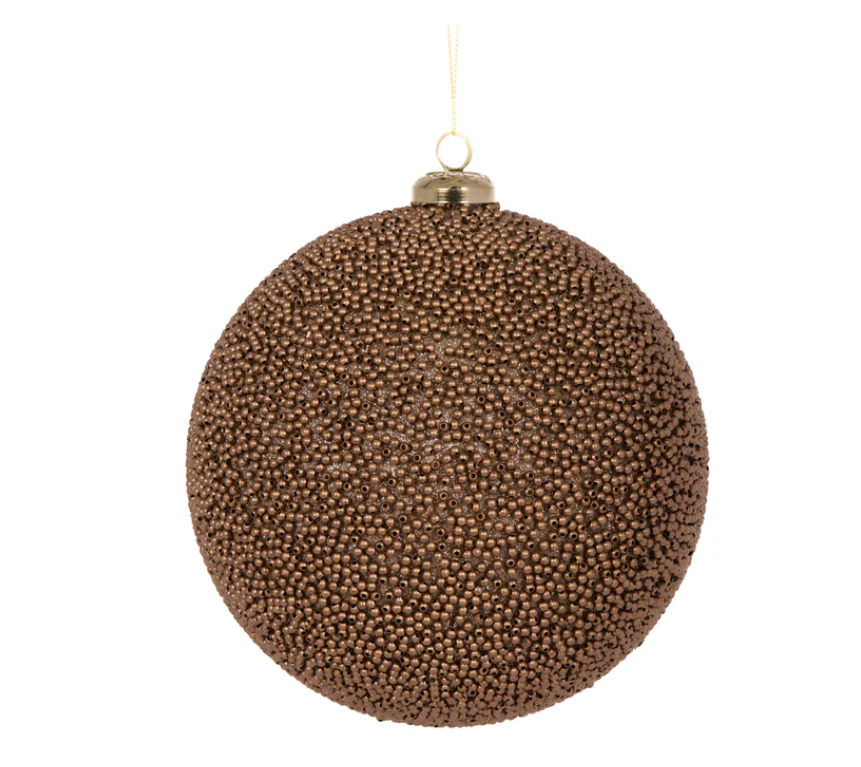 Copper caviar bauble