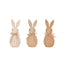 Rabbit Woven 26cm Assorted - Christmas Decorations Brisbane
