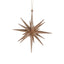 Champagne Orbit Star Hanging 15cm
