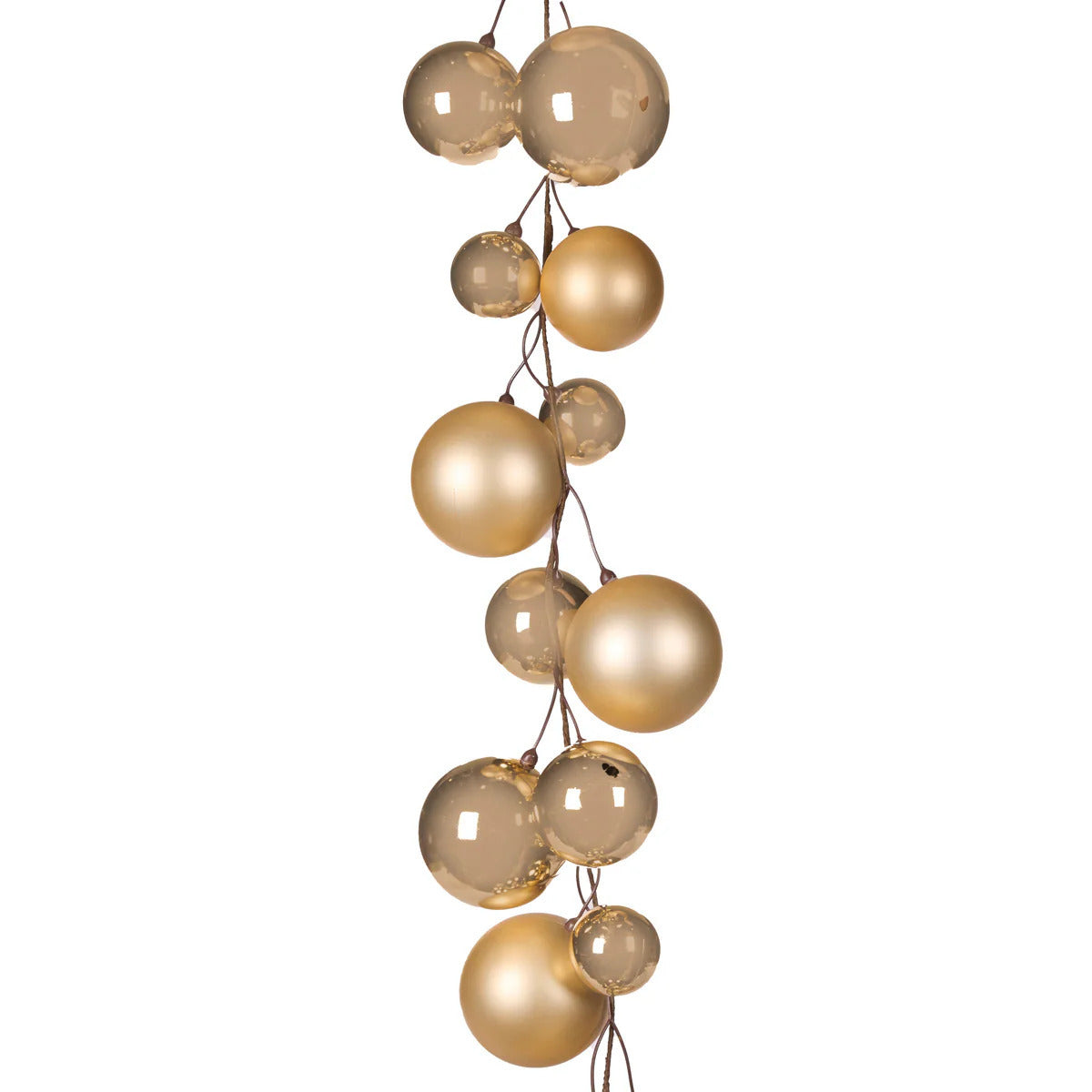 Bauble Garland Gold 270cm