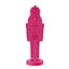 Nutcracker Flocked Magenta 52cm