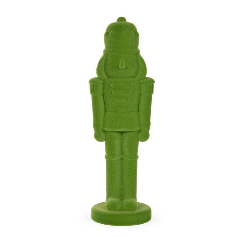Nutcracker  Flocked Green  52cm