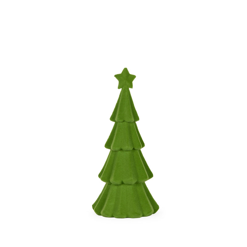 Tree Flocked Green 40cm