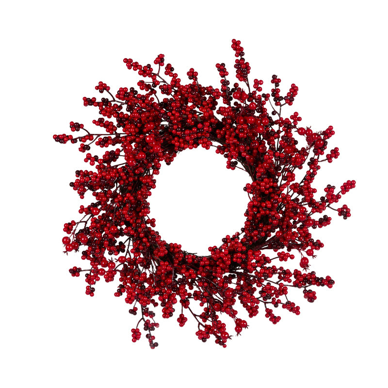 Wreath Classic Red Berry 65cm