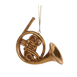Instruments Hanging Golden 10cm - Christmas Decorations Brisbane