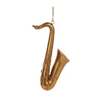 Instruments Hanging Golden 10cm - Christmas Decorations Brisbane