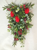 Hanging Swag Red Banksia 66cm