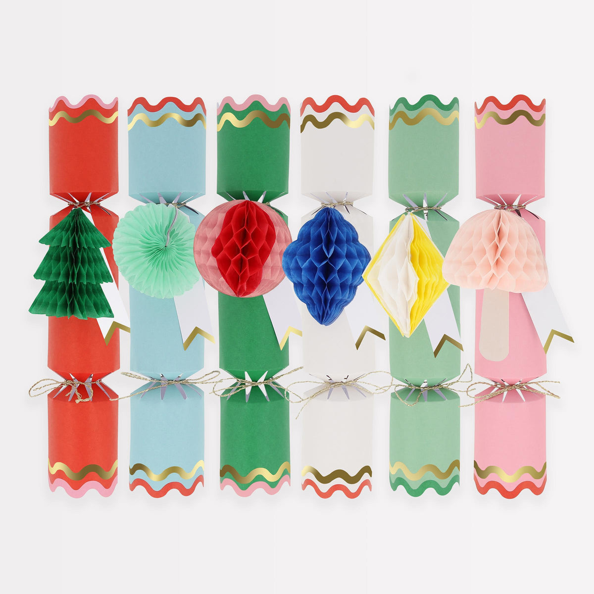 Crackers Honeycomb Collection (Pack of 6 in 6 designs)