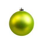 Bauble Matte Lime 150mm - Christmas Decorations Brisbane