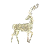 Deer Blitzen 3D Outdoor Light 2m - Christmas Decorations Brisbane