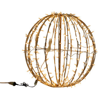 Sphere 3D LED Lights 80cm - Christmas Decorations Brisbane