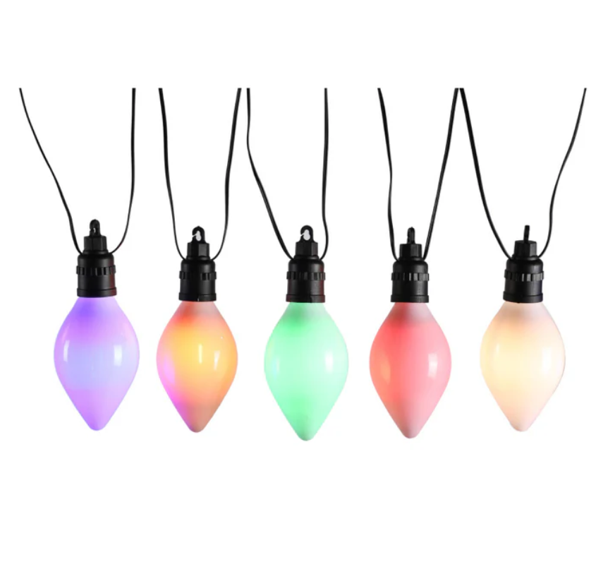 Vintage Lights Multicolour Connectable 5m