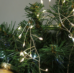 Micro Cluster LED Lights Warm & Cool White 6m - Christmas Decorations Brisbane