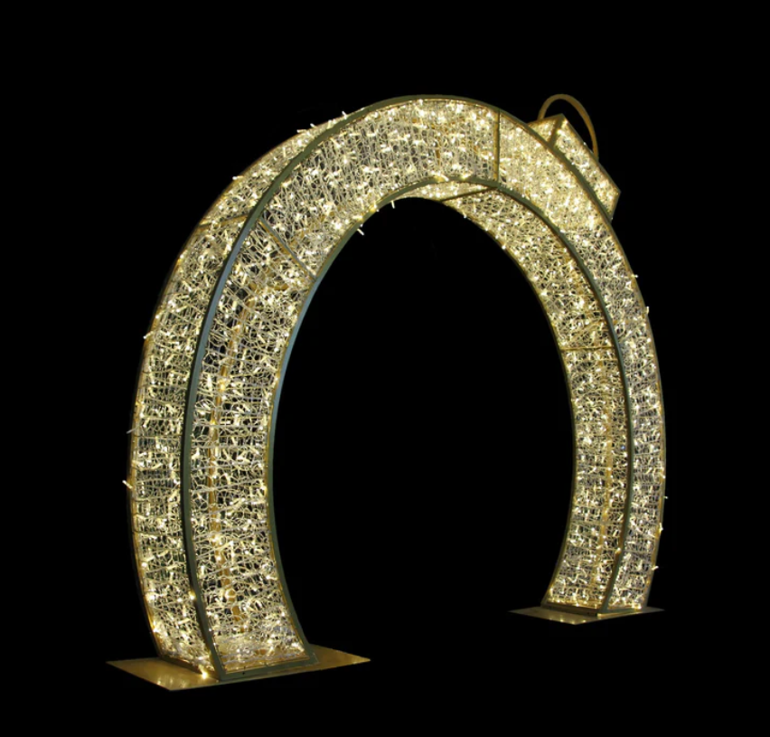 Ring Arch 3D Outdoor Light 2.5m