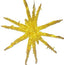 Star 3D Gold Frame LED Light 75cm