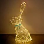 LED Light Up Bunny Head Down - Christmas Decorations Brisbane