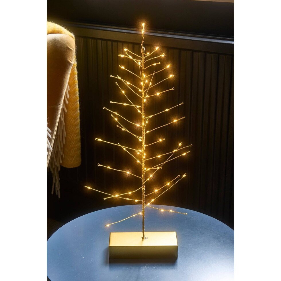 Festive Tree Light Black 40cm