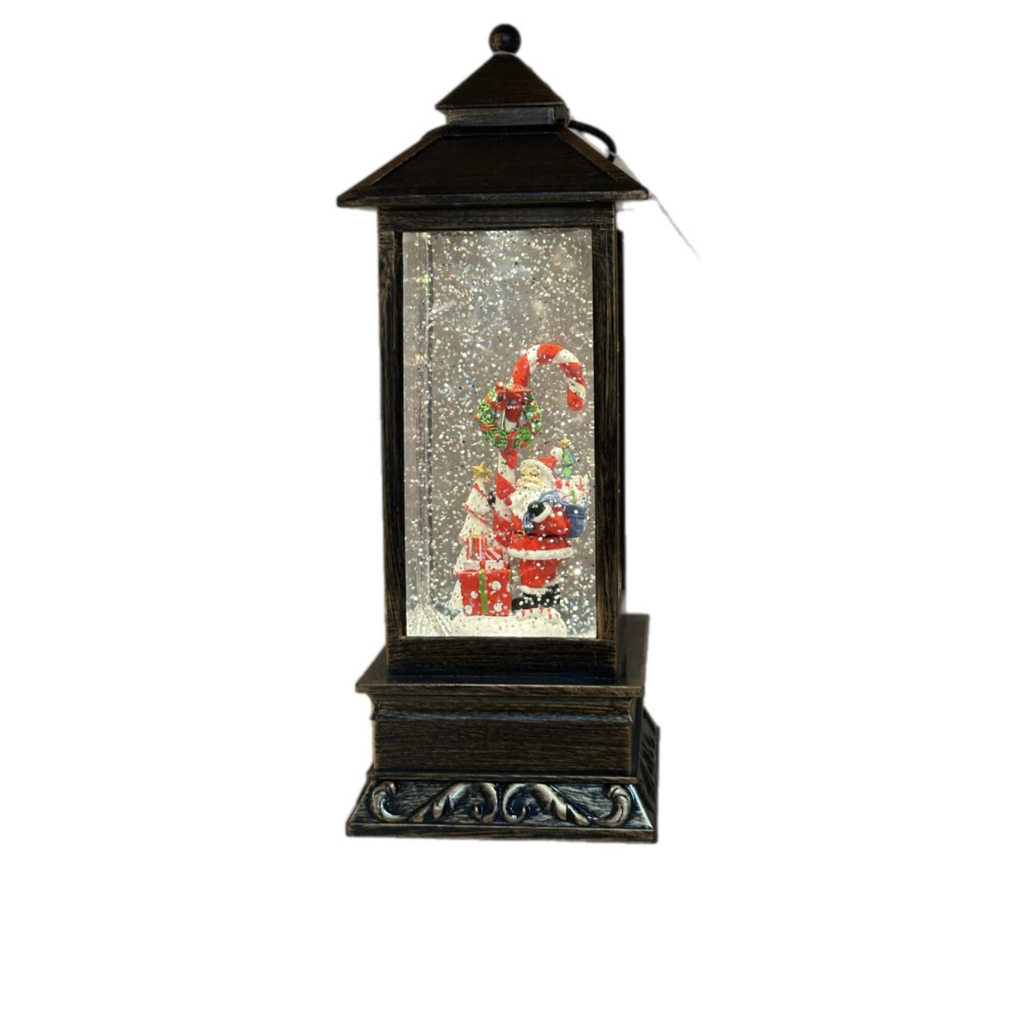 Lantern Santa 27cm