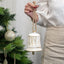 Bell White/Gold 14cm
