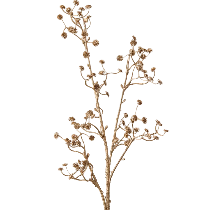 Spray Metallic Gypso Flower 62cm - Christmas Decorations Brisbane