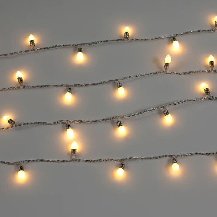 Lights Mini Pinecone Warm White 100 - Christmas Decorations Brisbane