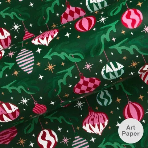 Paper Merry Modern Bauble 2.5m
