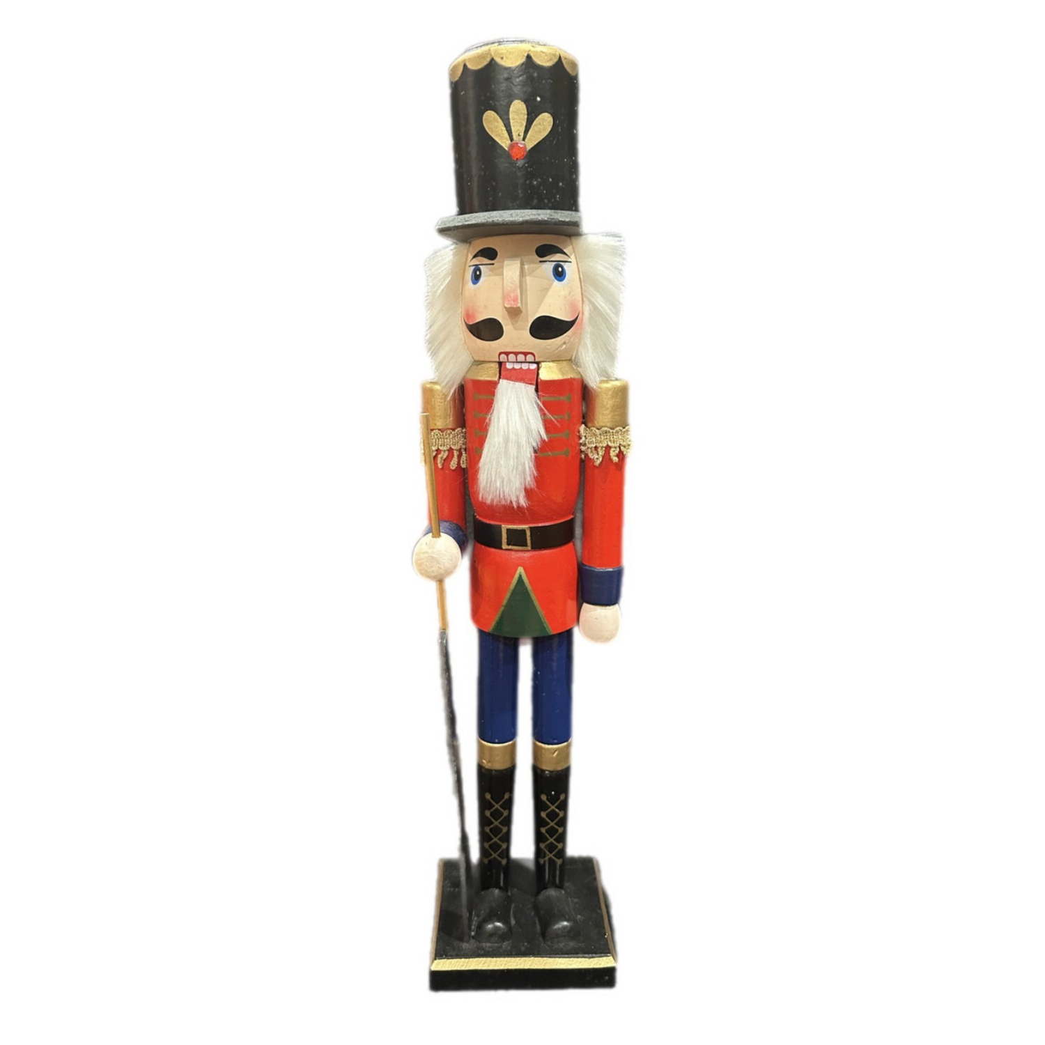 Nutcracker Blue/Red with Rifle 60cm