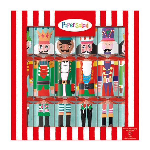 Crackers Nutcracker 6 pack - Christmas Decorations Brisbane