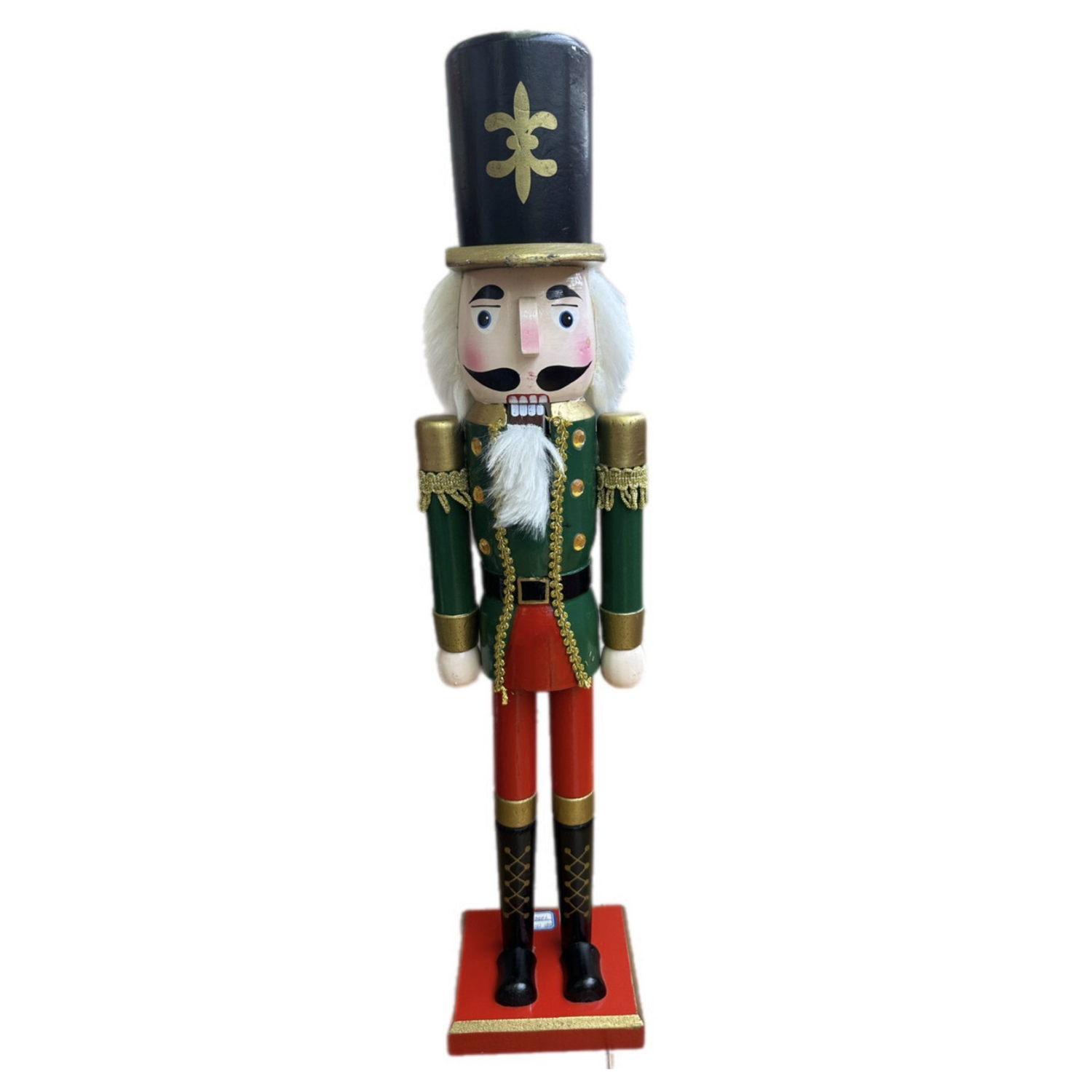 Nutcracker Green/Red 60cm