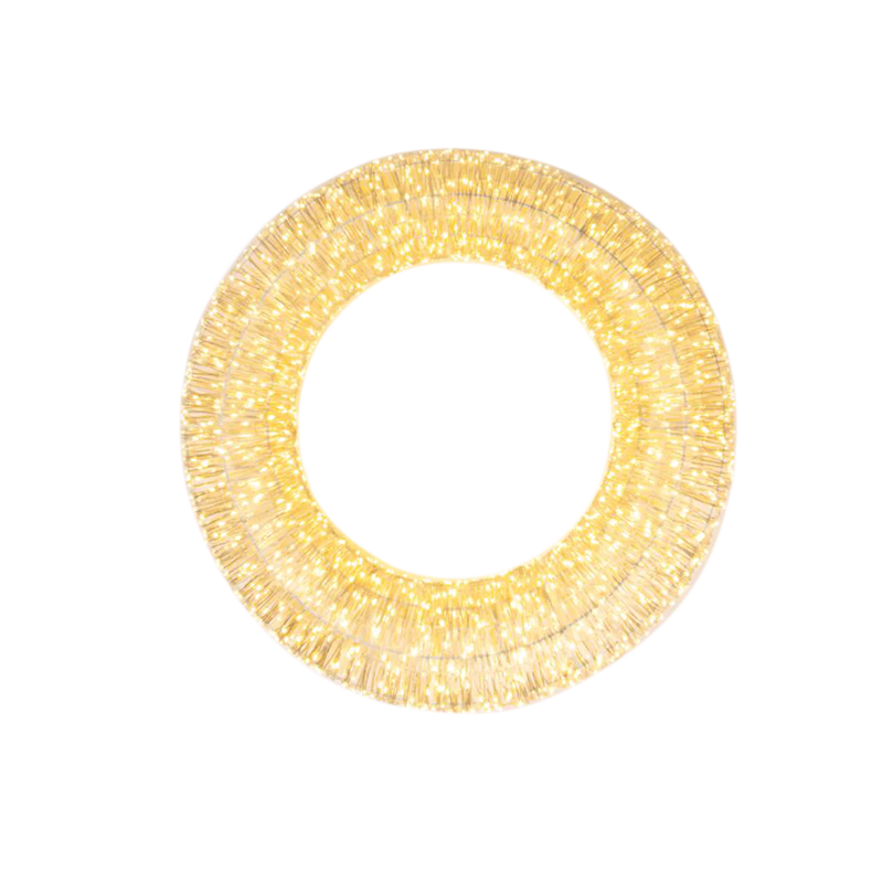 Twinkling Wreath 1000 LED 40cm - Christmas Decorations Brisbane