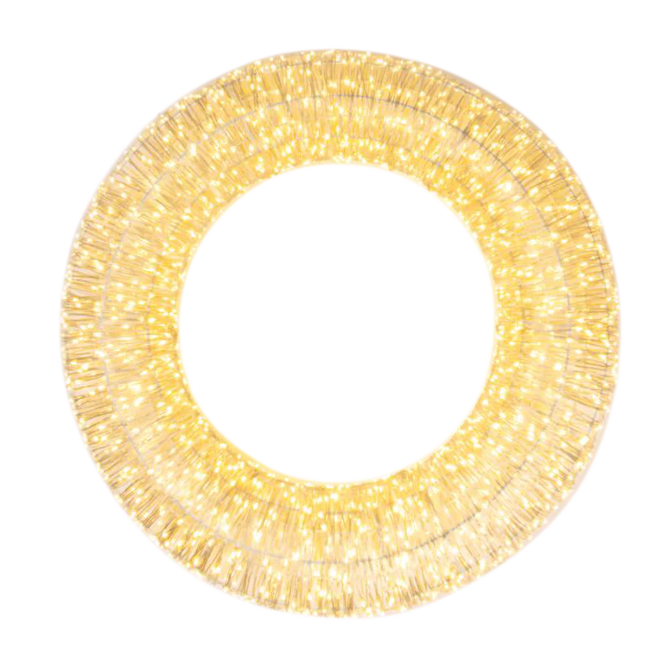 Twinkling Wreath 2000 LED 60cm - Christmas Decorations Brisbane