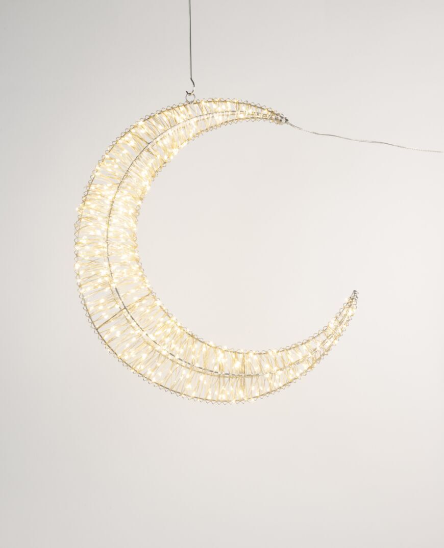 Twinkling Moon with 500 LED 50cm