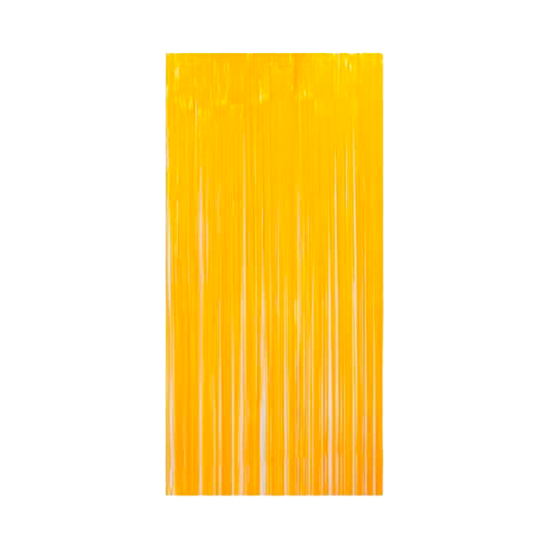 Curtain Orange 2mx1m - Christmas Decorations Brisbane