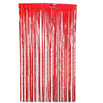 Foil Curtain Red 2mx1m - Christmas Decorations Brisbane