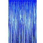 Foil Curtain Dark Blue 2mx1m - Christmas Decorations Brisbane