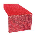 Table Runner Red Sequin 1.8m - Christmas Decorations Brisbane