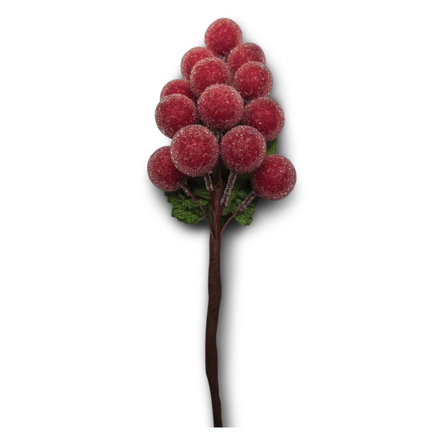 Pick Berry Bunch Frosted Red 15cm